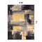 World Rug Gallery Contemporary Abstract Watercolor Design Soft Area Rug 5' x 7' Yellow 398YELLOW5x7 - alternate 2